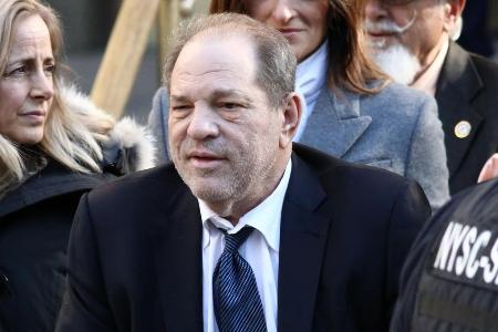 Harvey Weinstein wenige Tage vor seinem Urteil vor dem Gericht