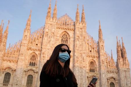 Coronavirus in Italien: Die Modemetropole Mailand ist stark betroffen