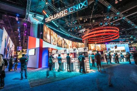 Die Gaming-Fachmesse E3 findet jährlich in Los Angeles statt Die Gaming-Fachmesse E3 findet jährlich in Los Angeles statt