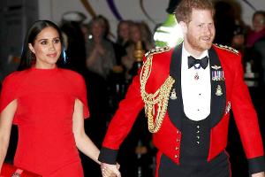 Abschied: Meghan und Harry werden mit Standing Ovations gefeiert