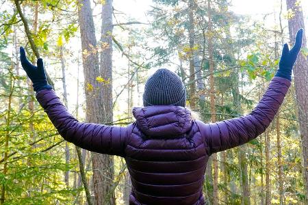 Waldbaden gilt als großer Wellness-Trend.