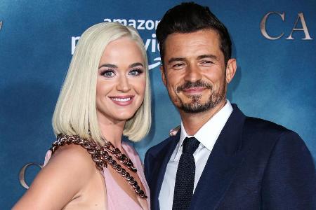 Katy Perry und Orlando Bloom bei der Premiere von 