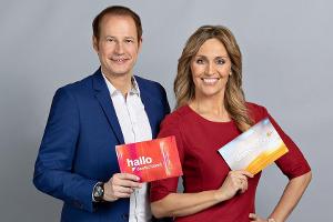 Führen ab Februar durch die Show des jeweils anderen: Tim Niedernolte und Sandra Maria Gronewald