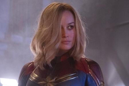 Brie Larson verkörpert im Marvel-Universum Carol Danvers alias Captain Marvel Brie Larson verkörpert im Marvel-Universum Carol Danvers alias Captain Marvel