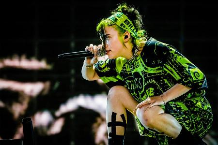 Übernimmt tatsächlich den neuen Bond-Song: Newcomerin Billie Eilish