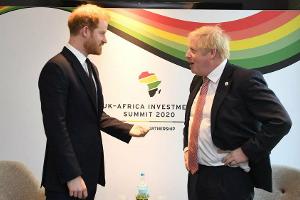 Nach "Megxit": Prinz Harry trifft auf Premierminister Boris Johnson