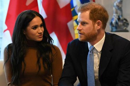 Prinz Harry und Herzogin Meghan bei einem Auftritt in London