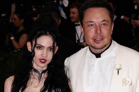 Grimes und Elon Musk im Jahr 2018