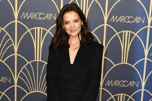 Katie Holmes bringt die Berlin Fashion Week zum Strahlen