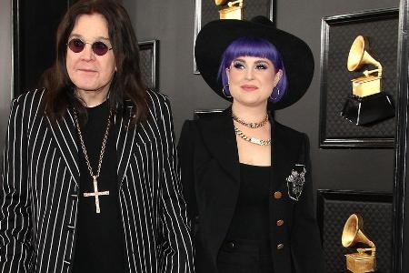 Ozzy Osbourne und Kelly Osbourne bei der Grammy-Verleihung