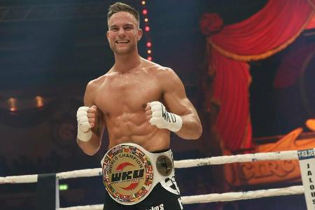 Sebastian Preuss ist nicht nur gelernter Maler, sondern auch Kickbox-Weltmeister