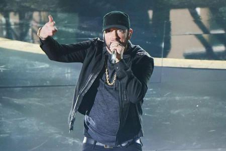 US-Rapper Eminem performt bei den Oscars 2020
