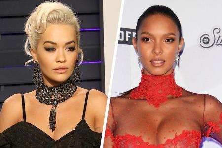 Die Looks von Sängerin Rita Ora (l.) und Model Lais Ribeiro zeigen Schwächen.