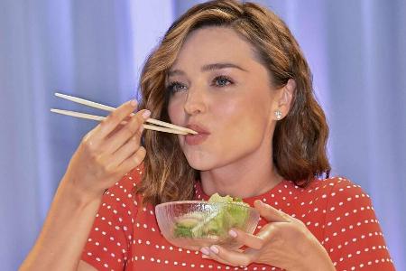 Model Miranda Kerr bei einem Werbeevent für fermentierte Lebensmittel in Japan