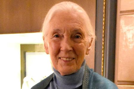 Sie kam zu den Best Brands Awards: Dr. Jane Goodall am Mittwoch in München