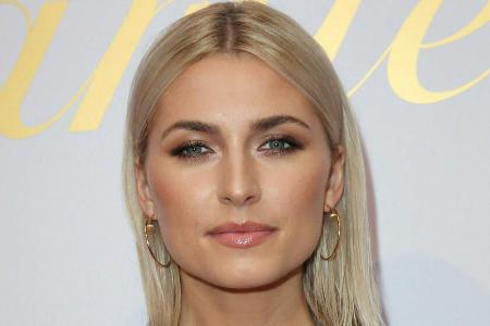 Lena Gercke trägt auch in der Schwangerschaft hautenge Kleider