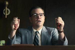 "Suburbicon - Der Tod wohnt in der Vorstadt": Gardner Lodge (Matt Damon) spielt den verzweifelten Witwer