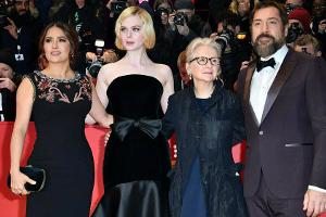 Hayek, Fanning und Bardem: Hollywood-Glamour auf der Berlinale