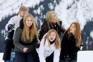 Niederländisches Königshaus: Ausgelassener Skiurlaub am Arlberg
