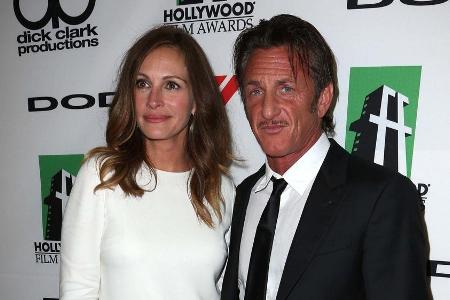 Sollen bald gemeinsam vor der Kamera stehen: Julia Roberts und Sean Penn