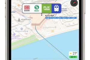 Konkurrenz für Google: Apple Karten zeigt ab sofort Nahverkehrsinfos