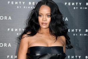 Rihanna bei einem Auftritt in Mailand