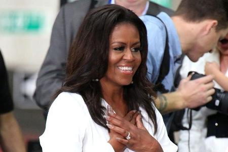 Michelle Obama während eines Events in New York