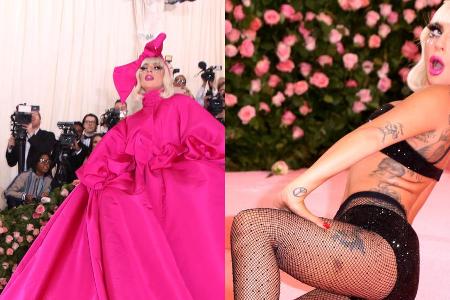 Lady Gaga hat auf dem roten Teppich insgesamt vier Outfits präsentiert