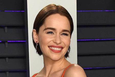 Emilia Clarke im Februar auf einer Oscar-Party