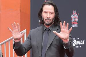 Keanu Reeves verewigt sich am Hollywood Boulevard
