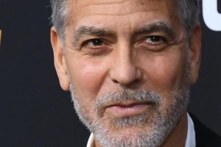 George Clooney auf der Premiere von 