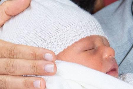 Eines der ersten Bilder von Baby Sussex