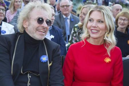 Thomas Gottschalk und Karina Mroß