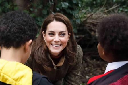 Herzogin Kate will Kinder dazu animieren, in der Natur zu spielen