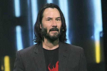 Keanu Reeves auf der E3 2019 Keanu Reeves auf der E3 2019