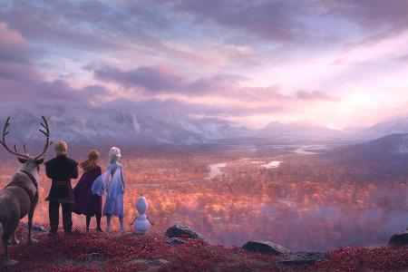Die Abenteuer von Rentier Sven, Kristoff, Anna, Elsa und Schneemann Olaf (v.l.) gehen weiter Die Abenteuer von Rentier Sven, Kristoff, Anna, Elsa und Schneemann Olaf (v.l.) gehen weiter