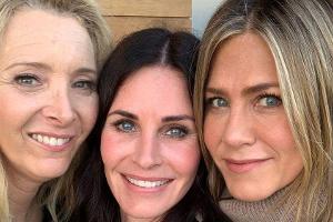 Wieder vereint: Lisa Kudrow (v.l.), Courteney Cox und Jennifer Aniston