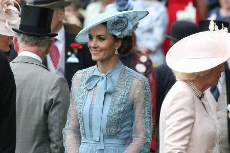 Herzogin Kate beim diesjährigen Ascot Opening Day