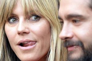 Heidi Klum stutzt Tom Kaulitz im Bett den Bart