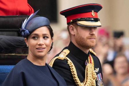 Prinz Harry und Herzogin Meghan bei Trooping the Colour