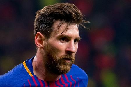 Topverdiener Lionel Messi steht beim FC Barcelona unter Vertrag