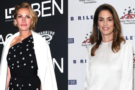 Julia Roberts und Cindy Crawford gehören zu den 35 Stars, die im nächsten Jahr mit einem Stern geehrt werden Julia Roberts und Cindy Crawford gehören zu den 35 Stars, die im nächsten Jahr mit einem Stern geehrt werden