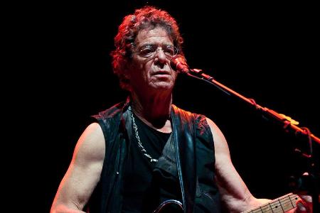 Lou Reed während eines Konzerts im Jahr 2012 Lou Reed während eines Konzerts im Jahr 2012