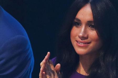 Herzogin Meghan bei ihrem Auftritt in London