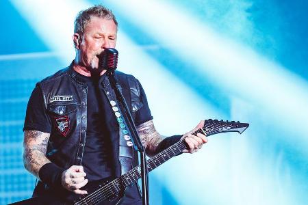 Kämpft mit seiner Alkoholsucht: Metallica-Sänger James Hetfield