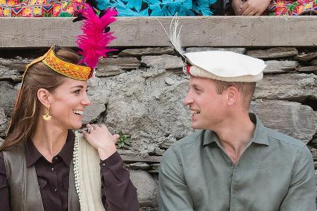 Herzogin Kate und Prinz William in Chitral