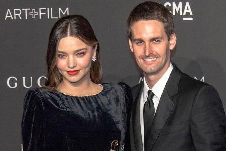 Miranda Kerr und Evan Spiegel bei einem Auftritt in Los Angeles