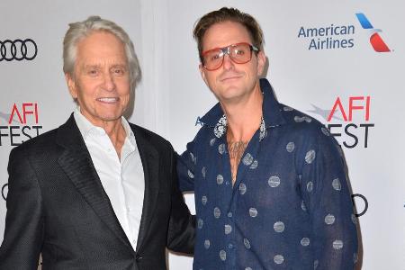 Michael Douglas und sein Sohn Cameron haben wieder gut lachen