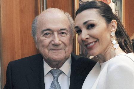 Ex-Fifa-Präsident Sepp Blatter mit Freundin Linda