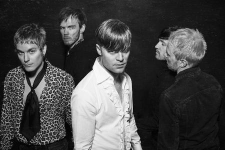 Mando Diao mit Sänger Björn Dixgård sind mit 